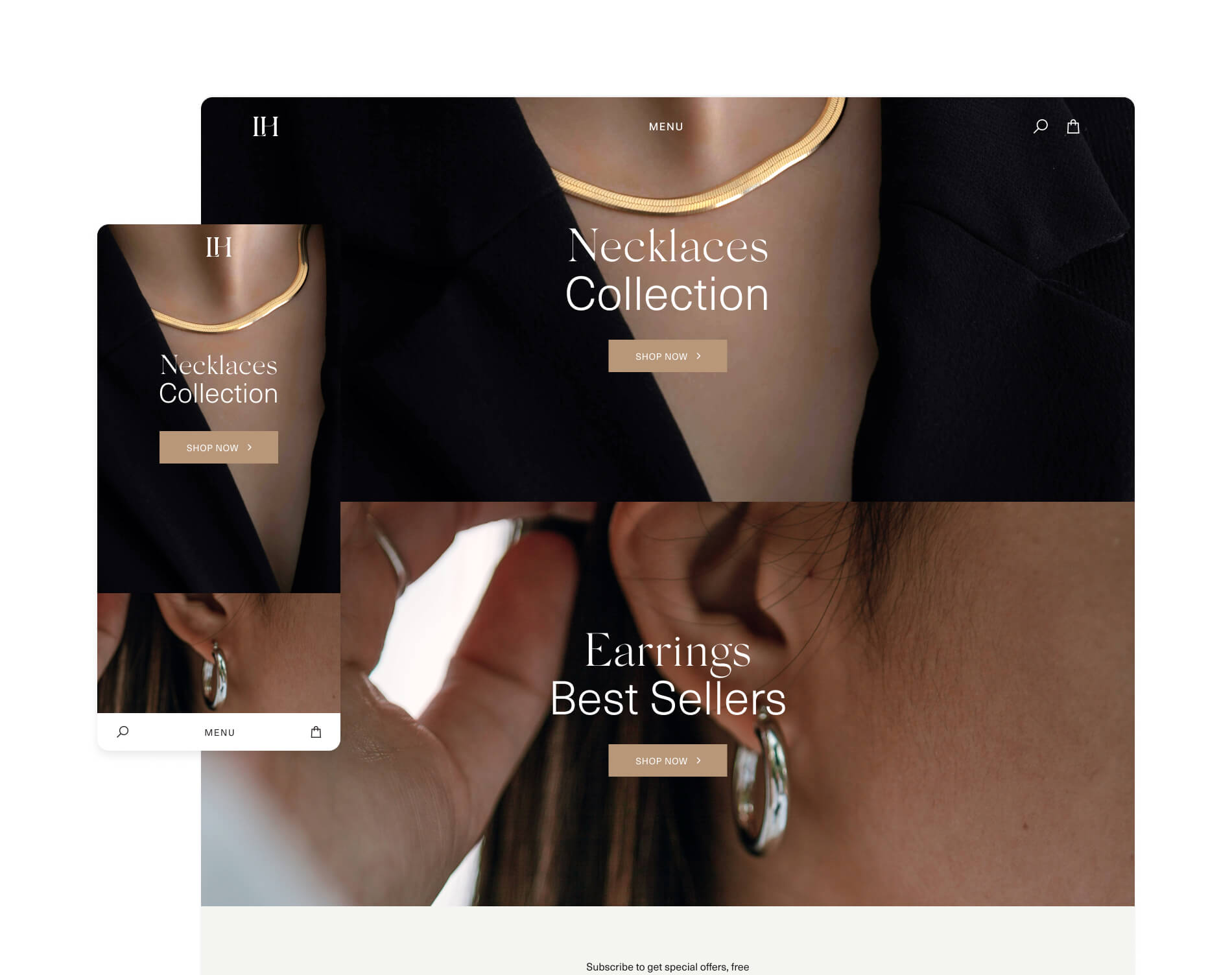 Designing and building a new storefront for LH — image 4