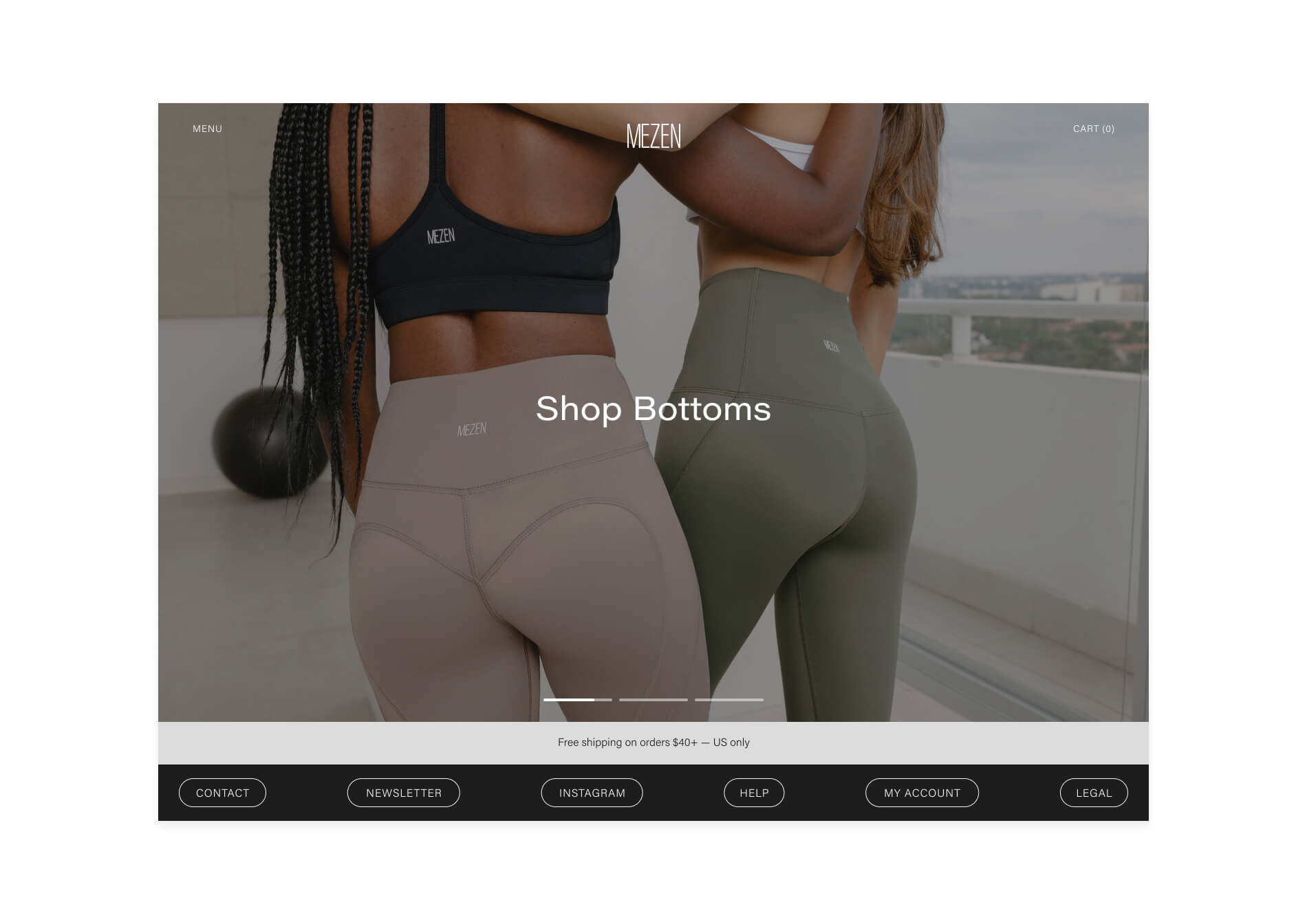 Designing and developing Mezen's ecommerce presence — image 3
