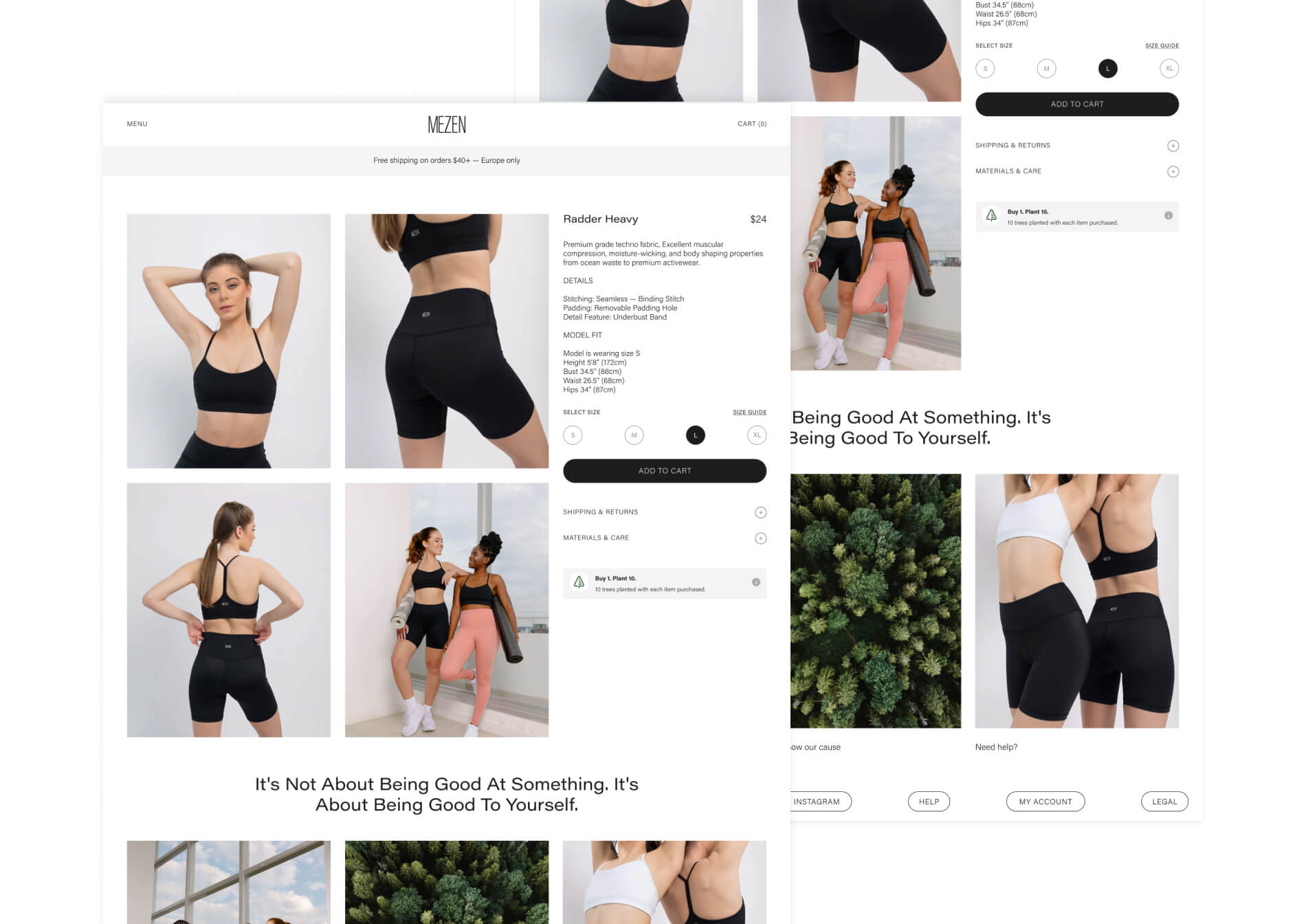 Designing and developing Mezen's ecommerce presence — image 5