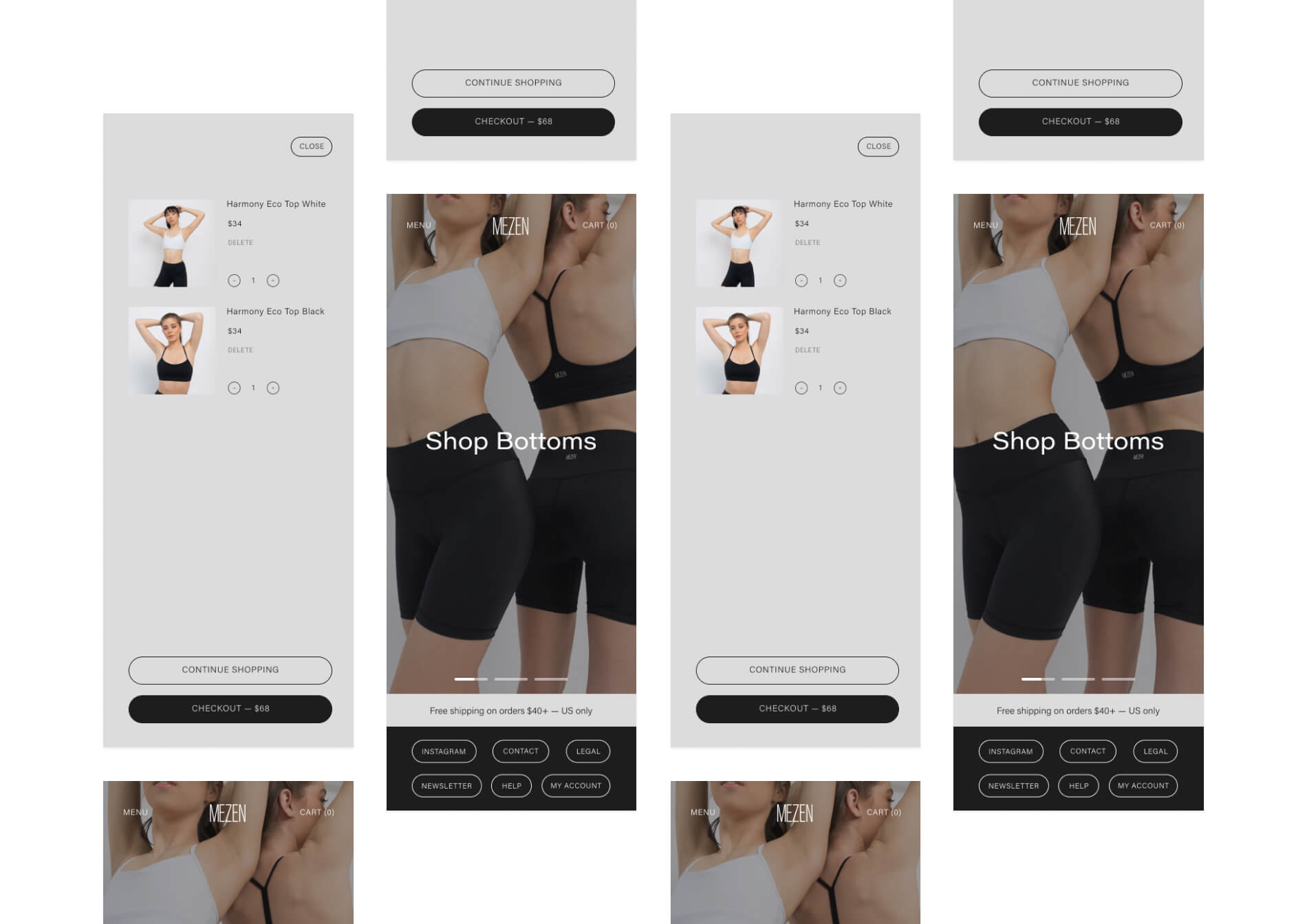 Designing and developing Mezen's ecommerce presence — image 8