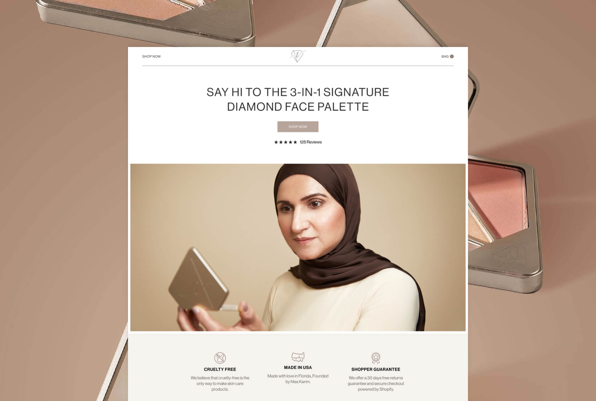 Migrating Niss Makeup to Shopify with a custom build — image 3