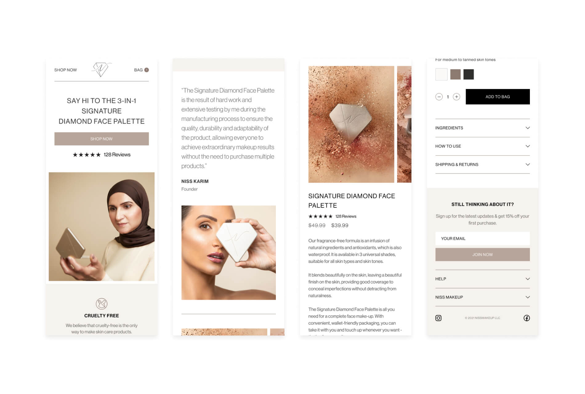 Migrating Niss Makeup to Shopify with a custom build — image 9